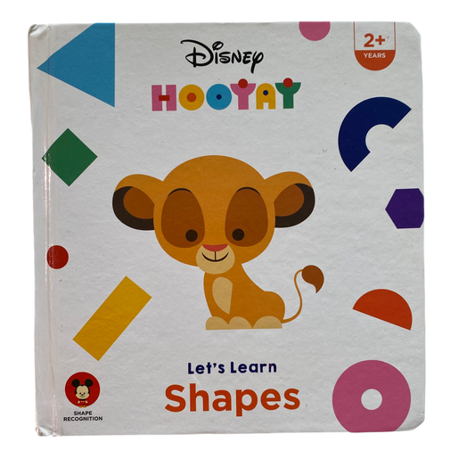 Disney Let’s Learn Shapes Book