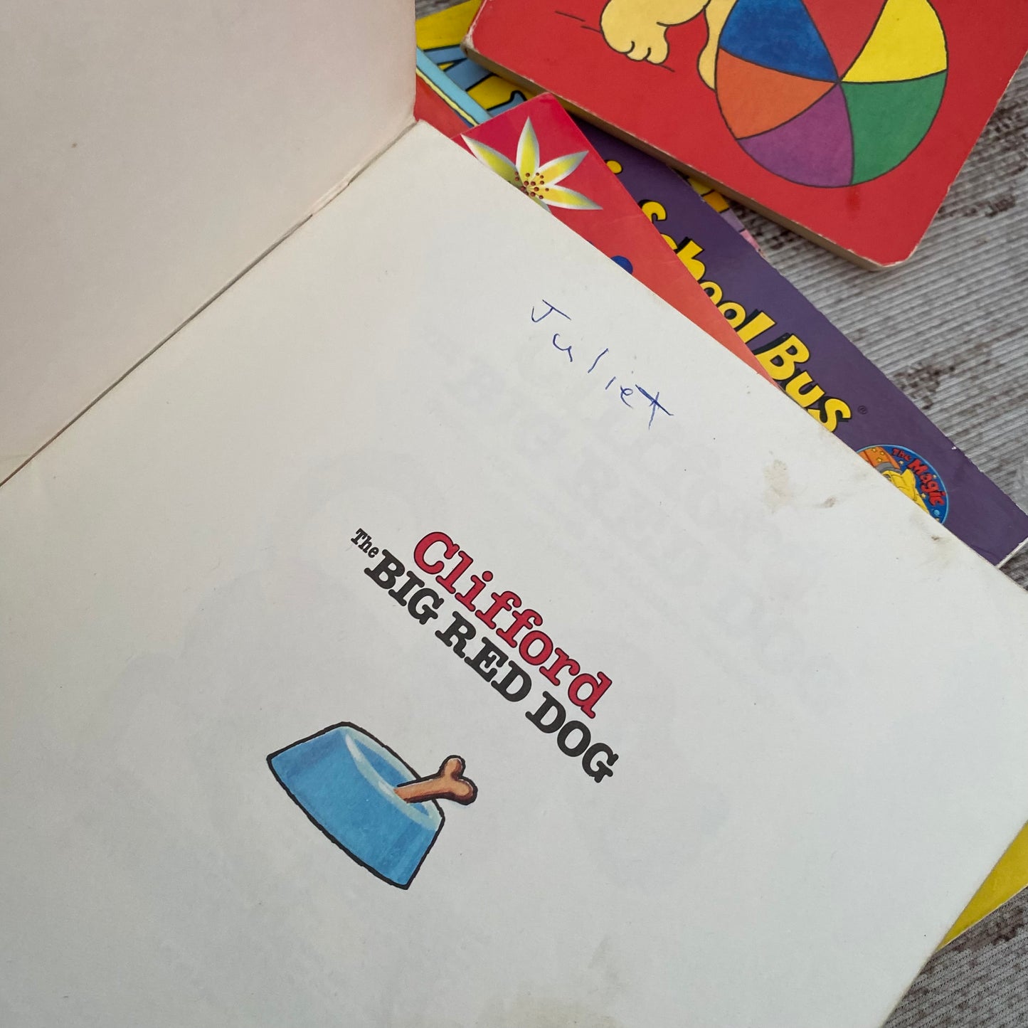 Vintage Clifford The Big Red Dog Book