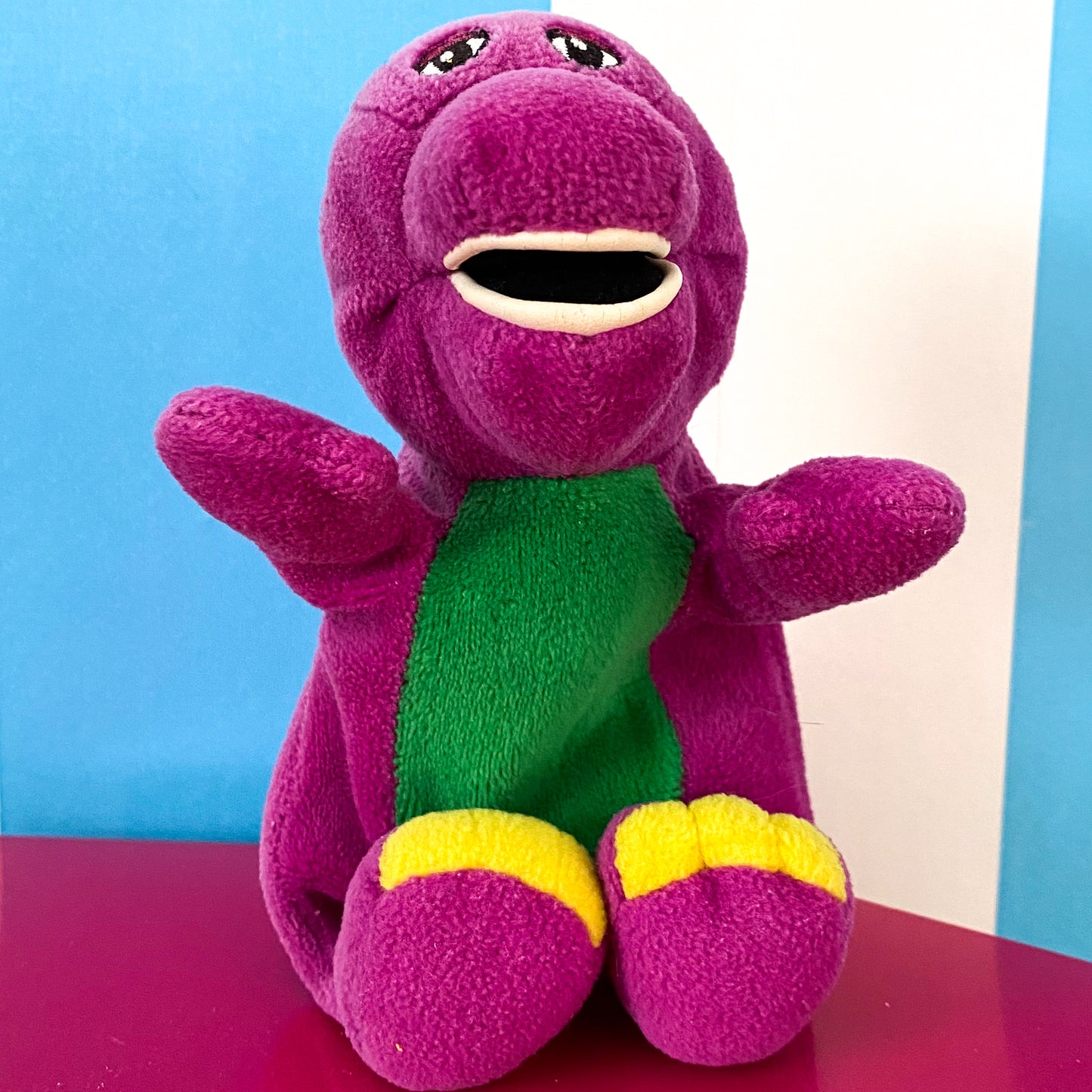 Vintage Barney Beanie Plush