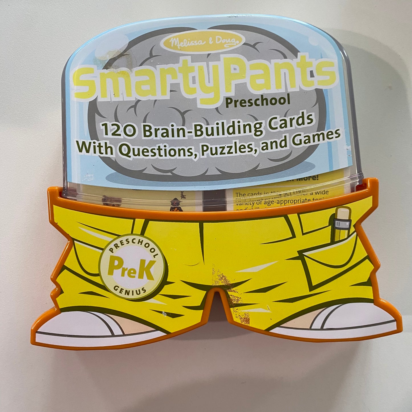 Melissa & Doug Smarty Pants Preschool Brain Building Question, Puzzle & Game Cards