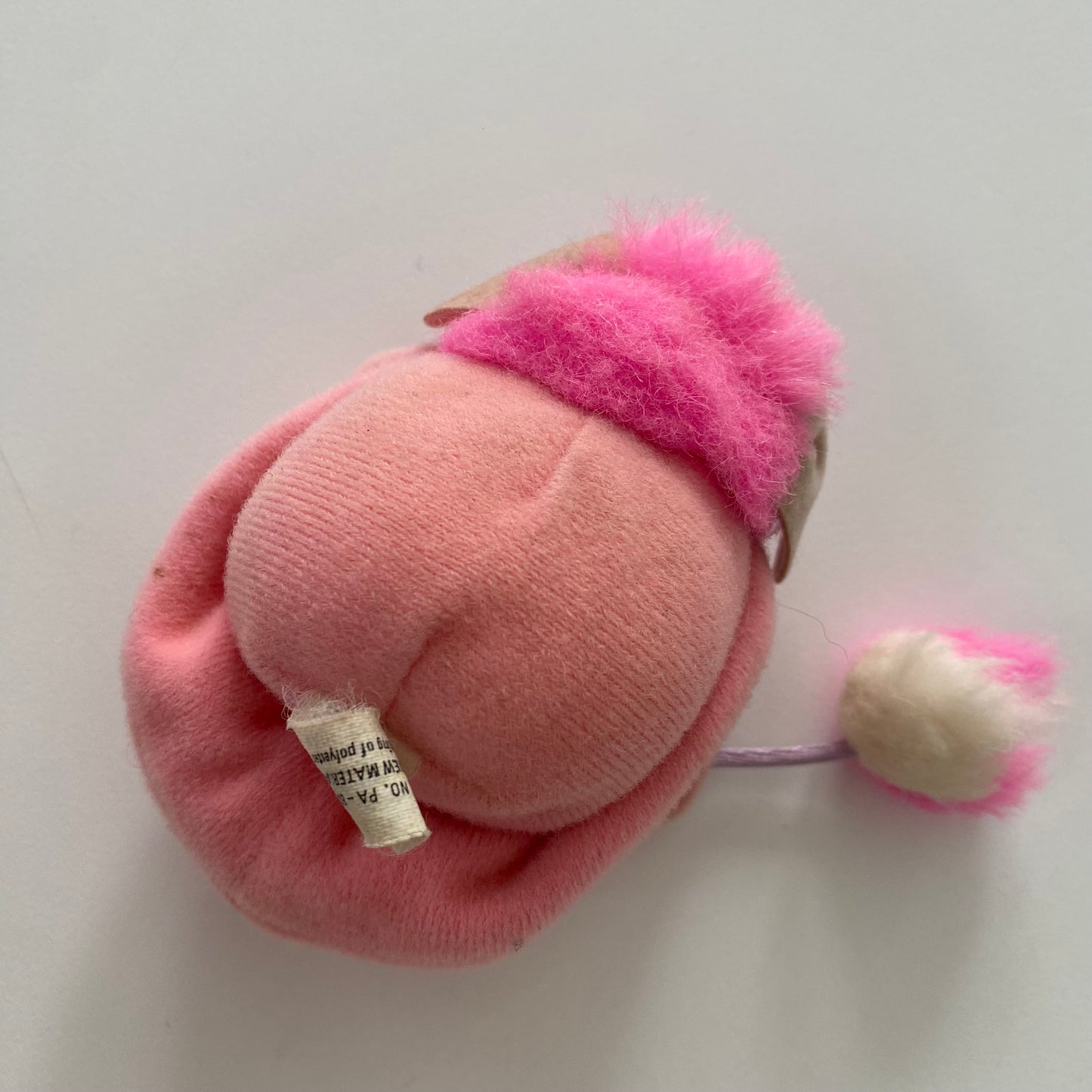 Vintage 1986 Mattel Pocket Popples Pink Party