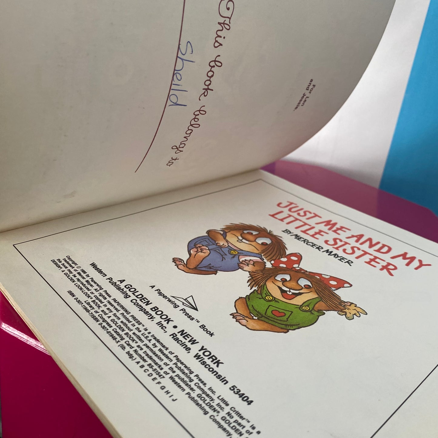 Mercer Mayer Little Critters Just Me & My Little Sister Book