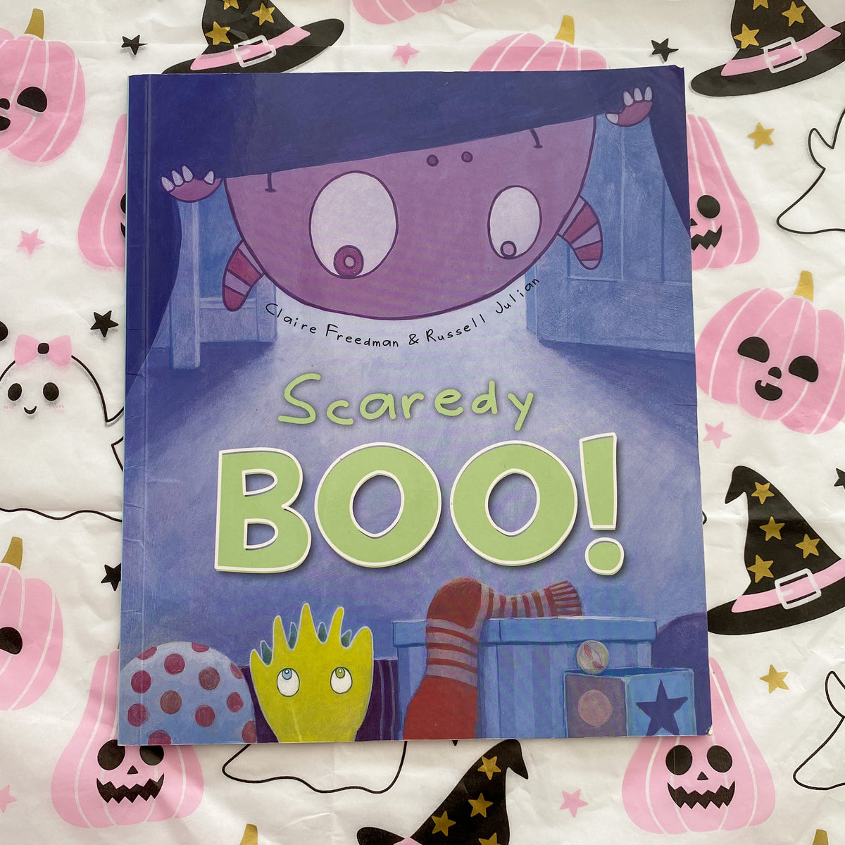 Scaredy BOO! Book