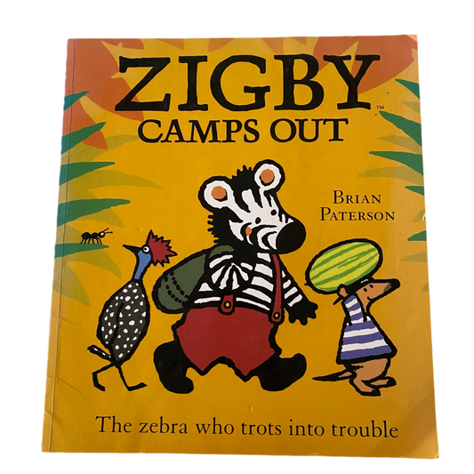 Zigby Camps Out Book