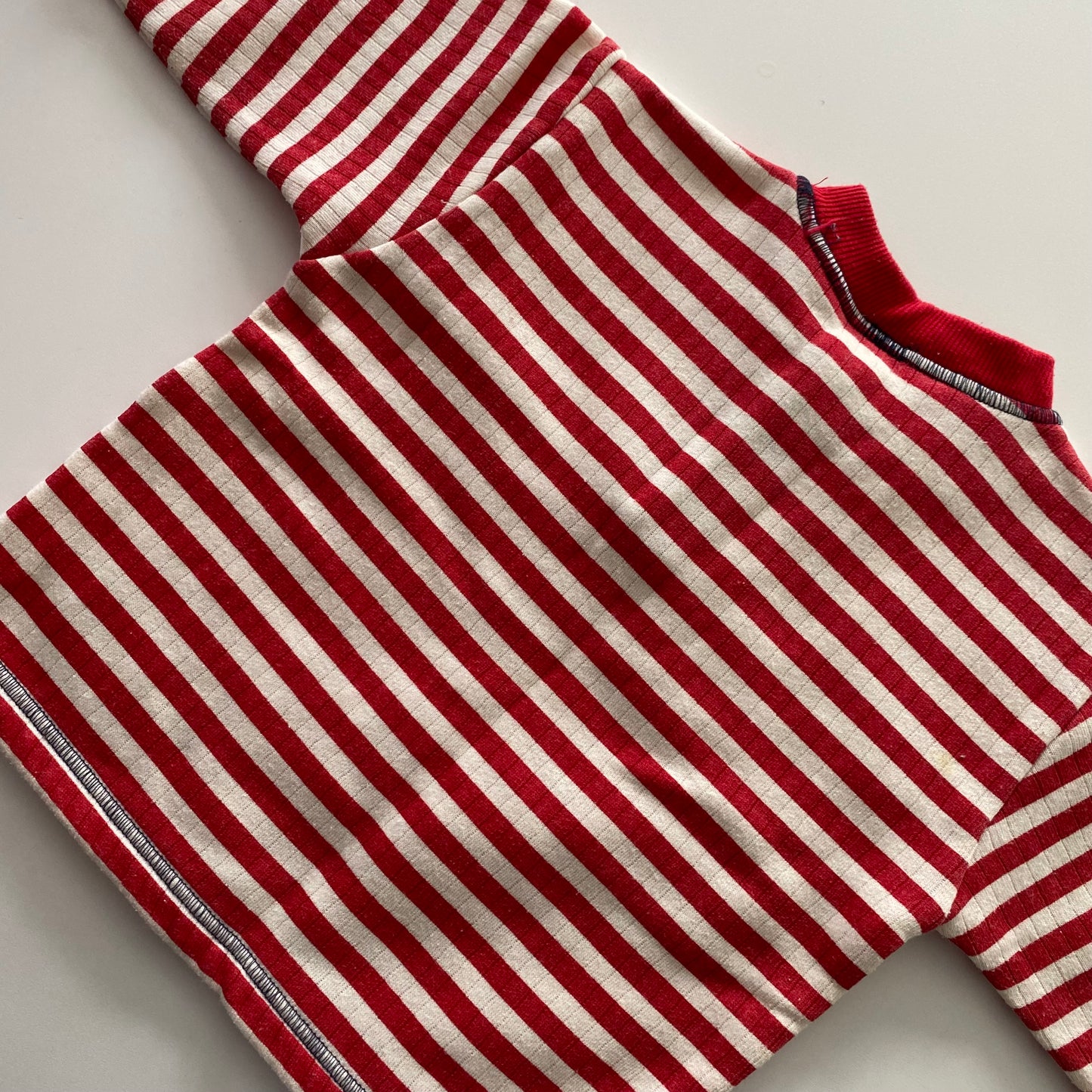 Vintage Teeny Weeny Stripe Jumper - Size 18M