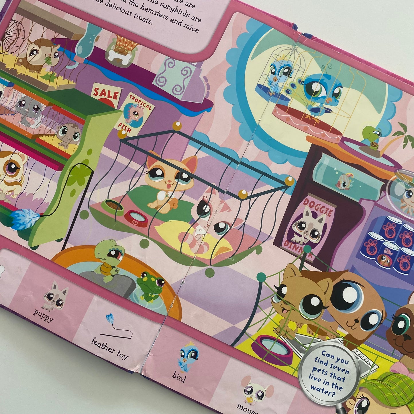 Littlest Pet Shop Look & Find Book