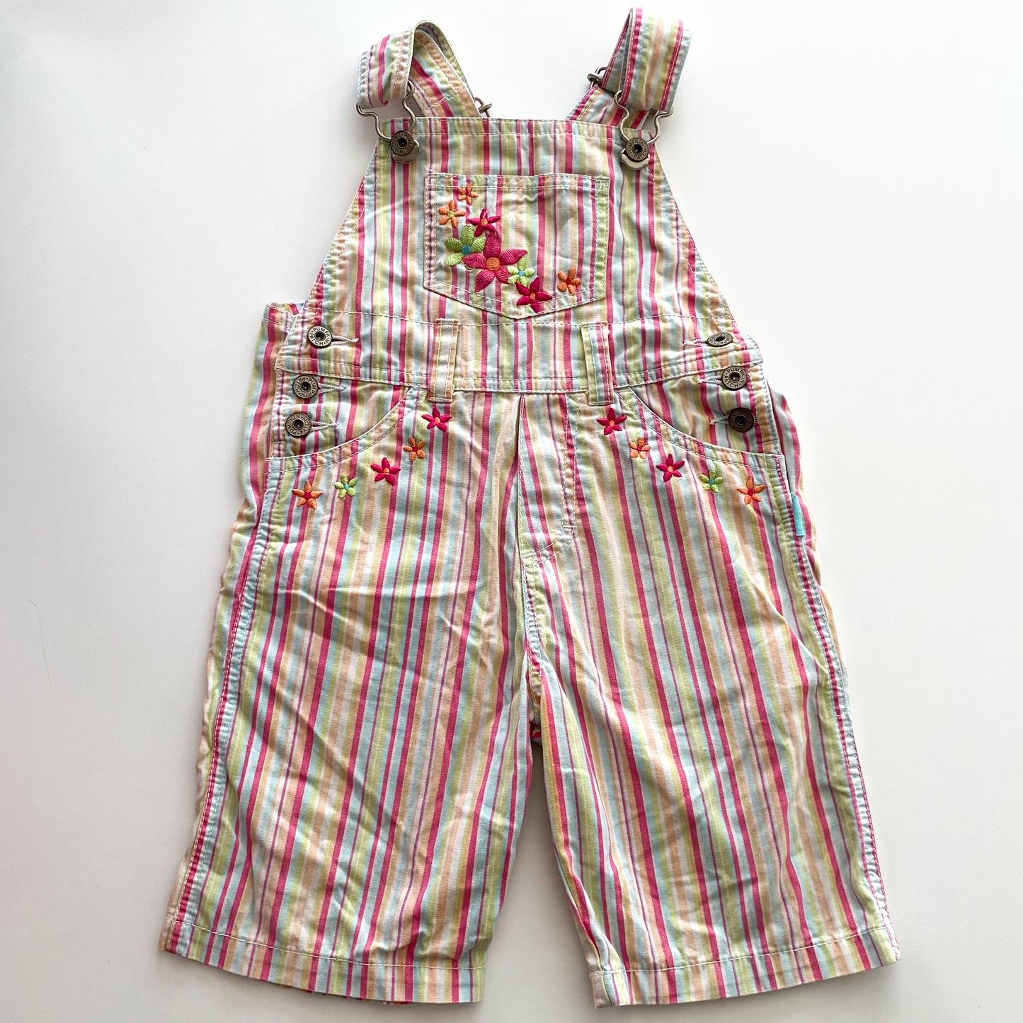 Y2K Pumpkin Patch Overalls - Size 2