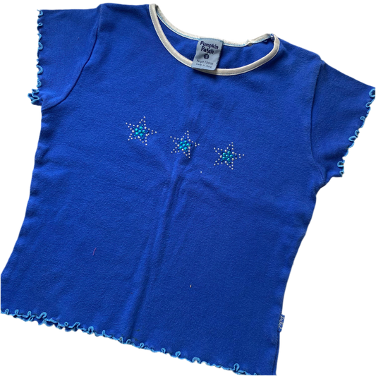 Y2K Pumpkin Patch Top - Size 8