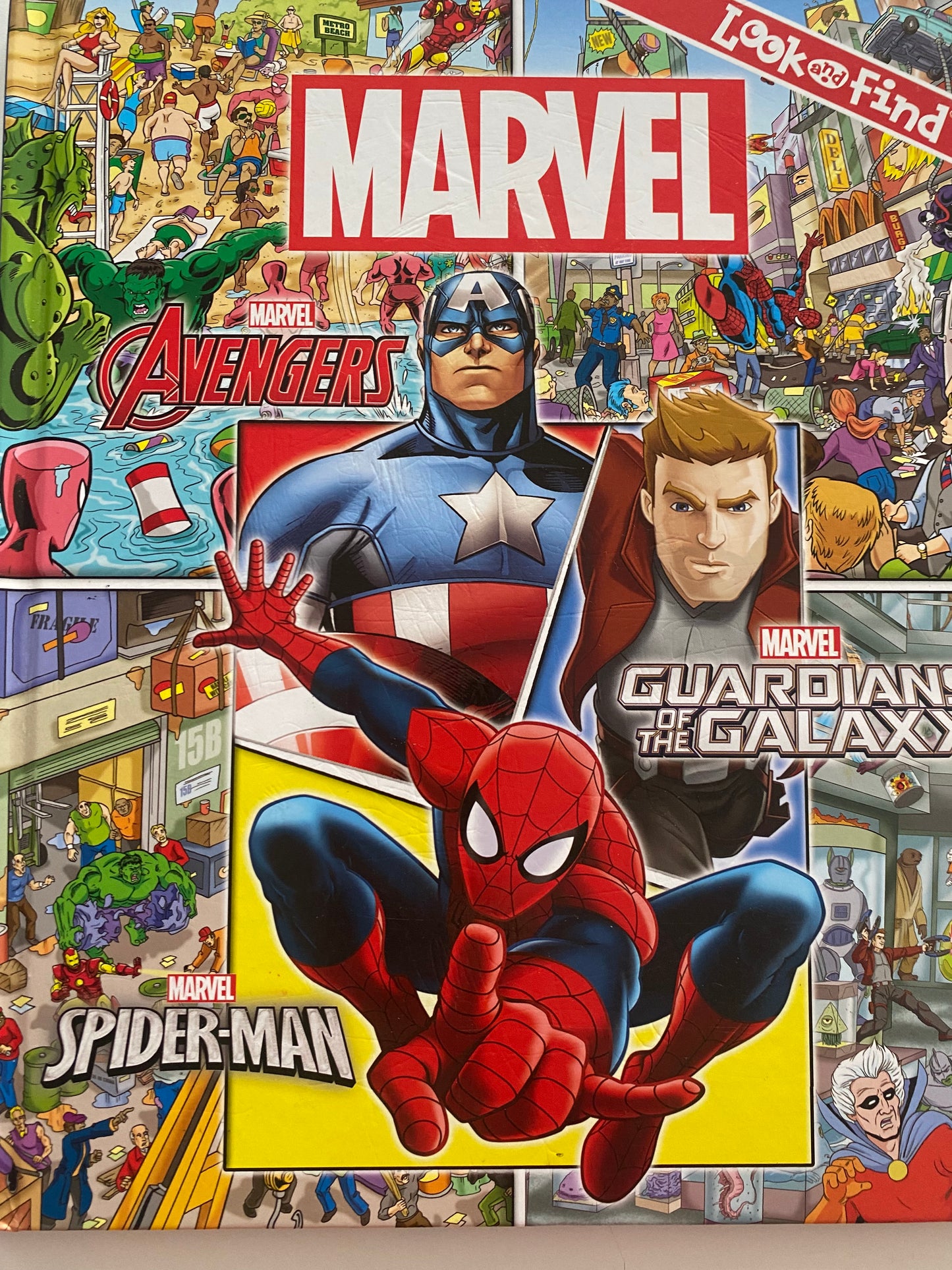 Marvel Look & Find Book
