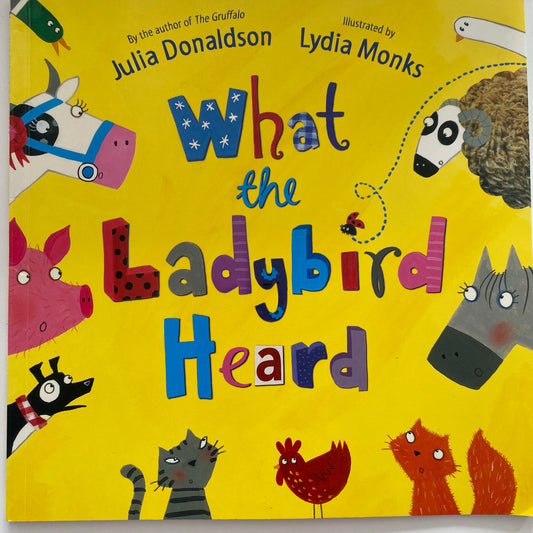Julia Donaldson Lydia Monks What The Ladybird Heard Book