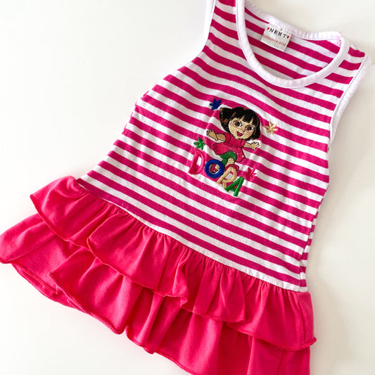 Dora The Explorer Top/Dress - Size 3