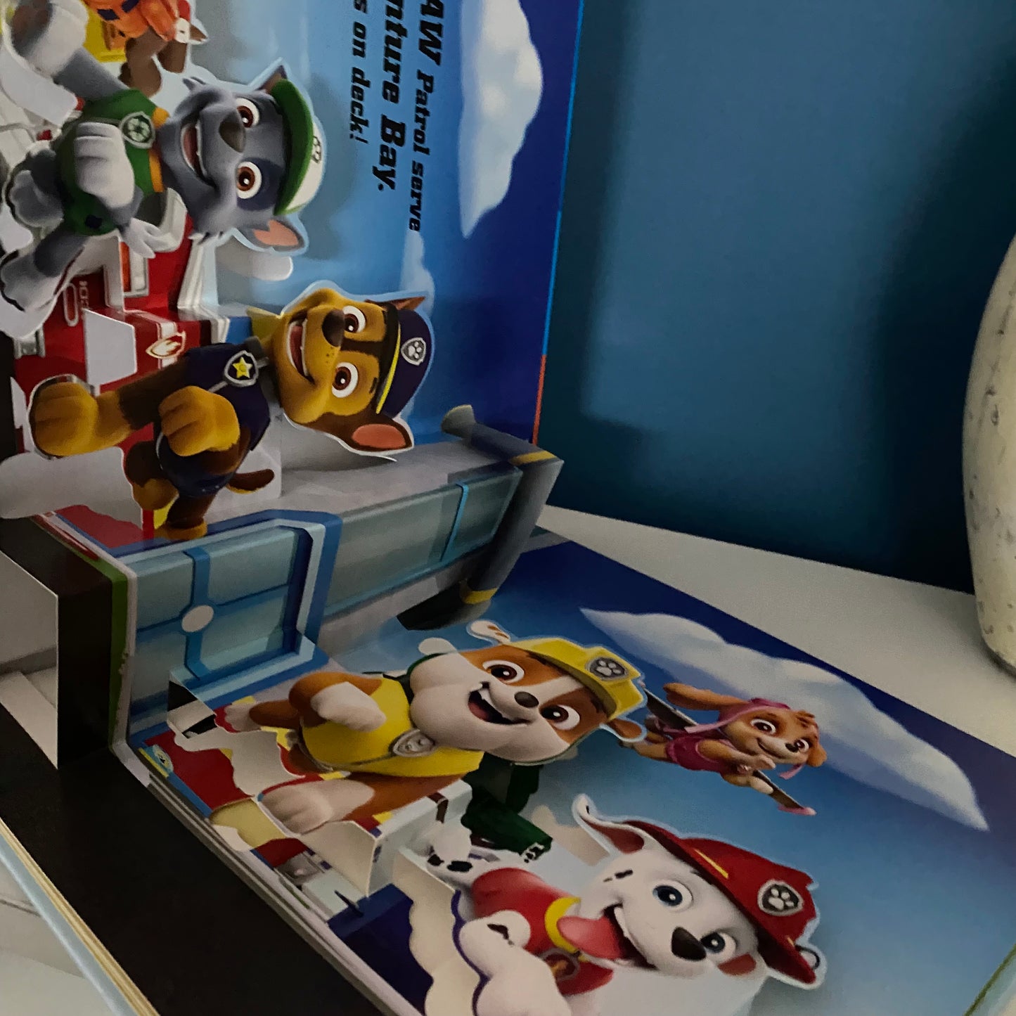 Paw Patrol Ready For Action Pop Up Book