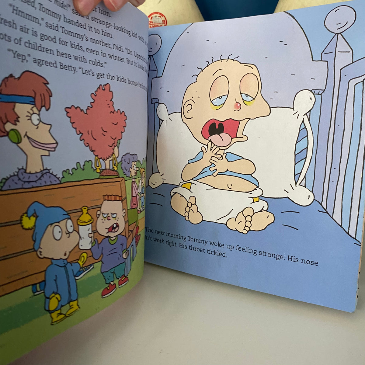 Rugrats Tommy Catches A Cold Book