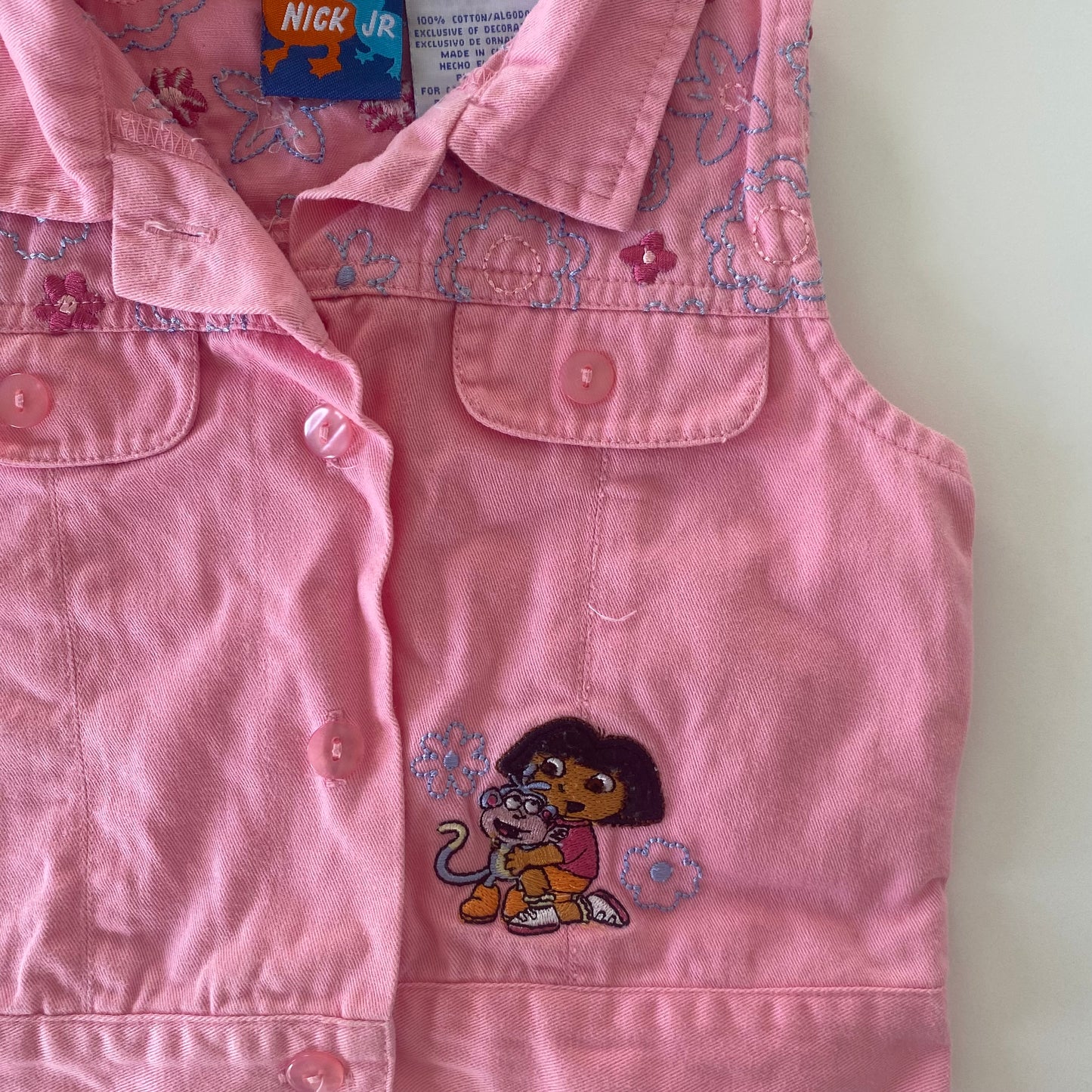 Dora The Explorer Vest - Size 18M