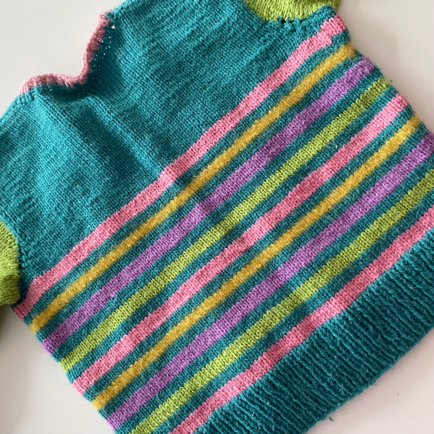 Handmade Knit Jumper - Size 2