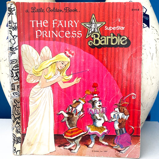 Vintage Barbie The Fairy Princess Little Golden Book