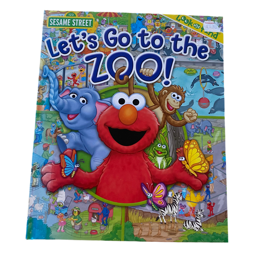 Sesame Street Let’s Go To The Zoo Look & Find Book