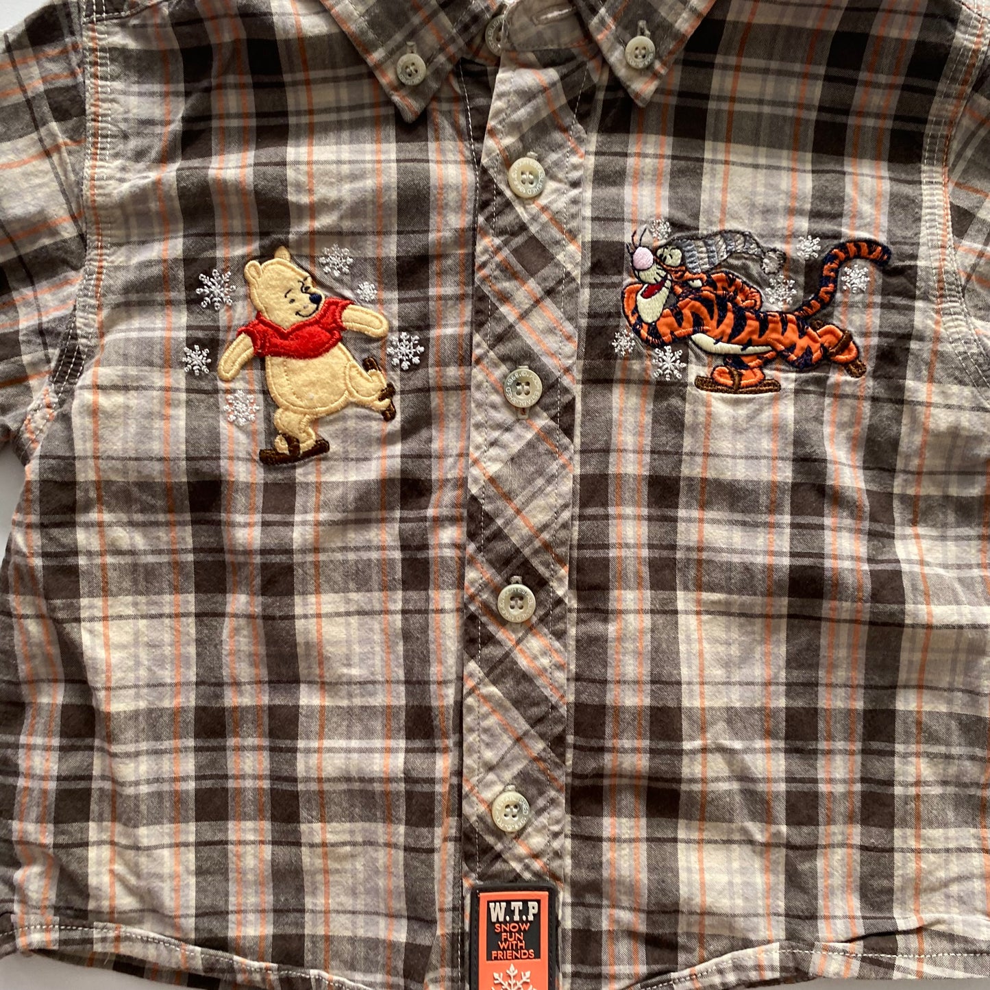 Winnie The Pooh Shirt - Size 12-18M