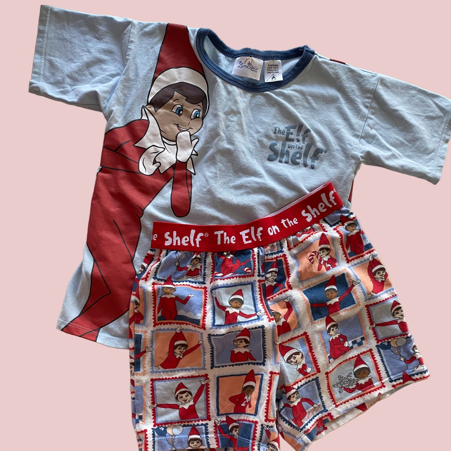 Elf On The Shelf Pyjamas - Size 7