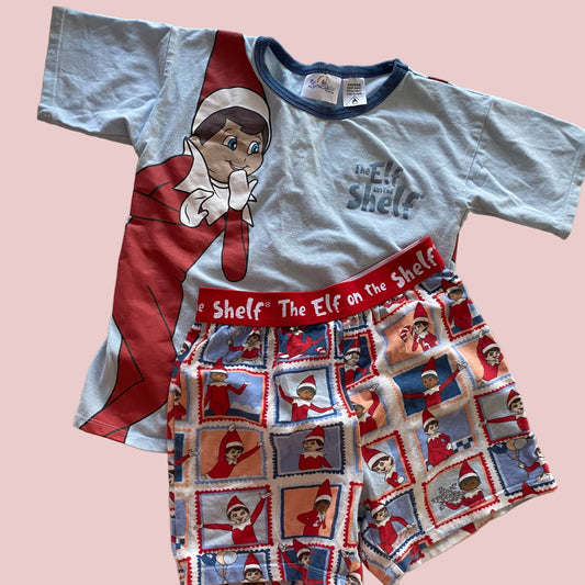 Elf On The Shelf Pyjamas - Size 7