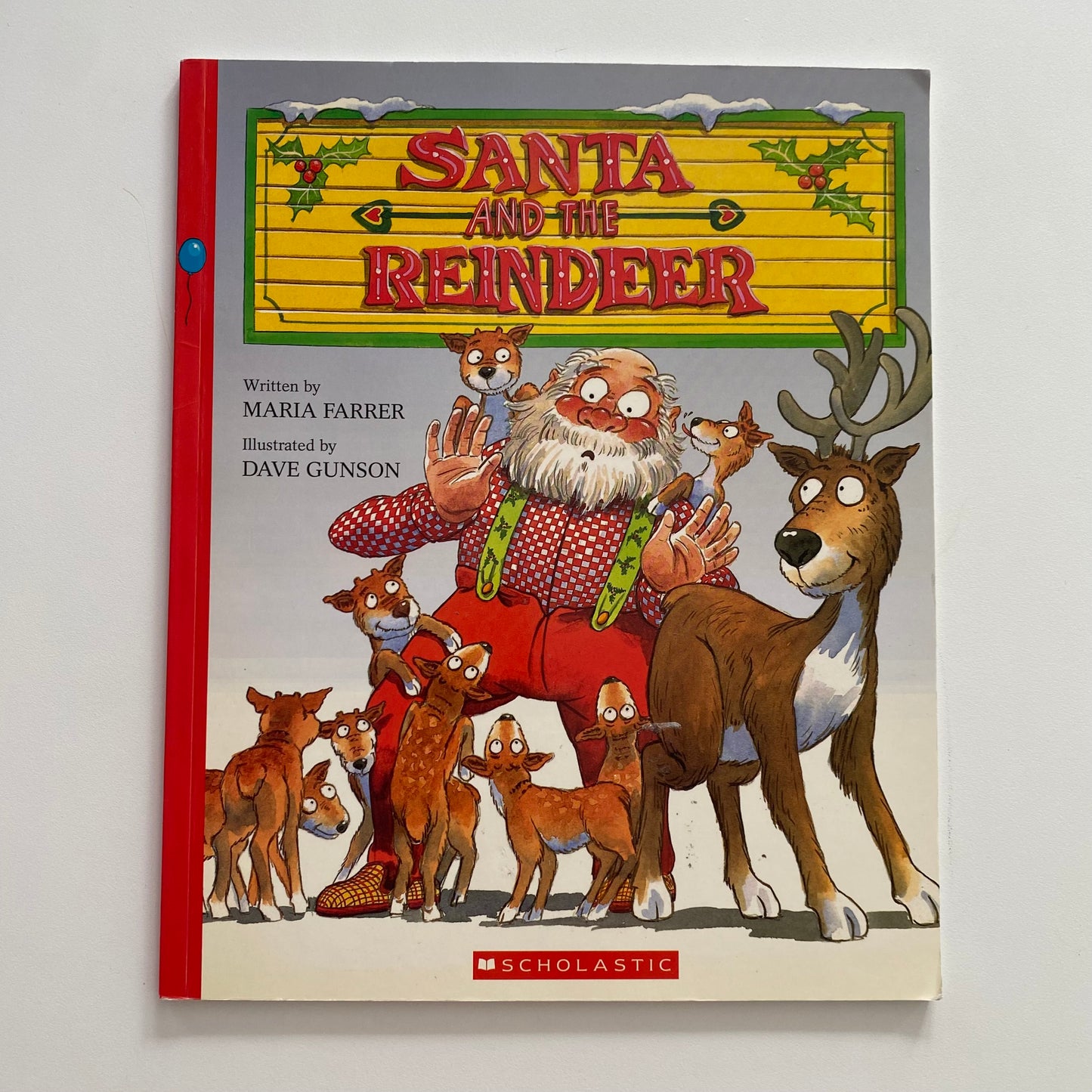 Santa & The Reindeer Book