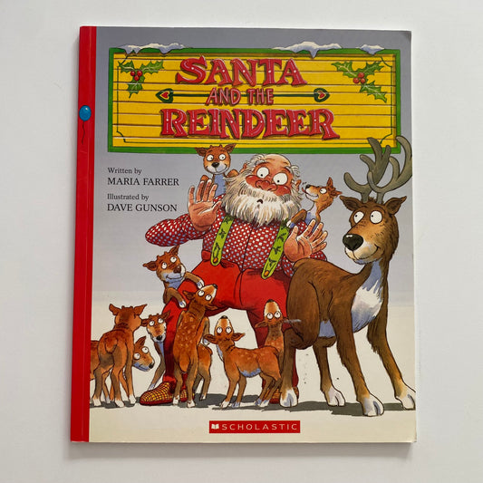 Santa & The Reindeer Book