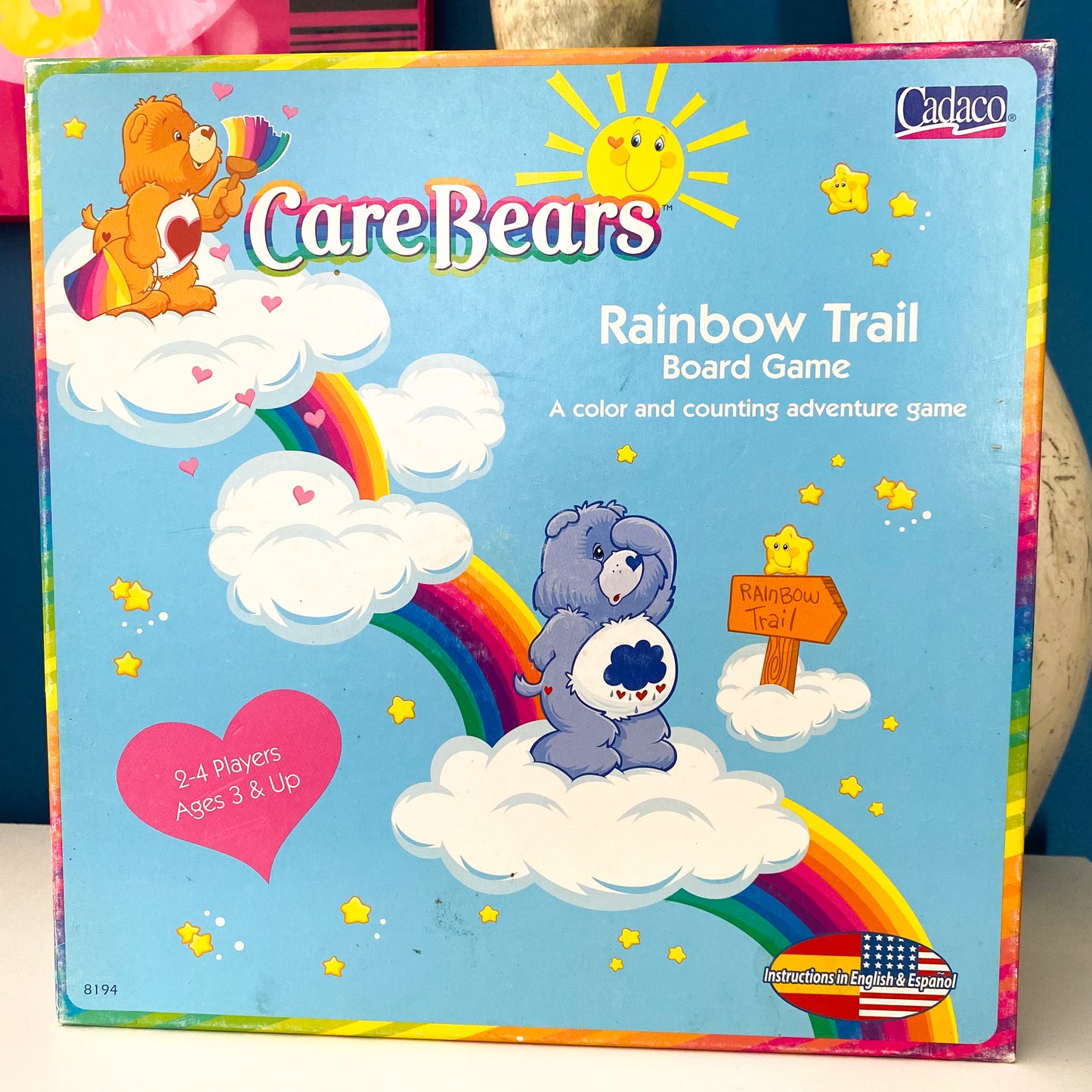 CareBears Rainbow Trail Board Game
