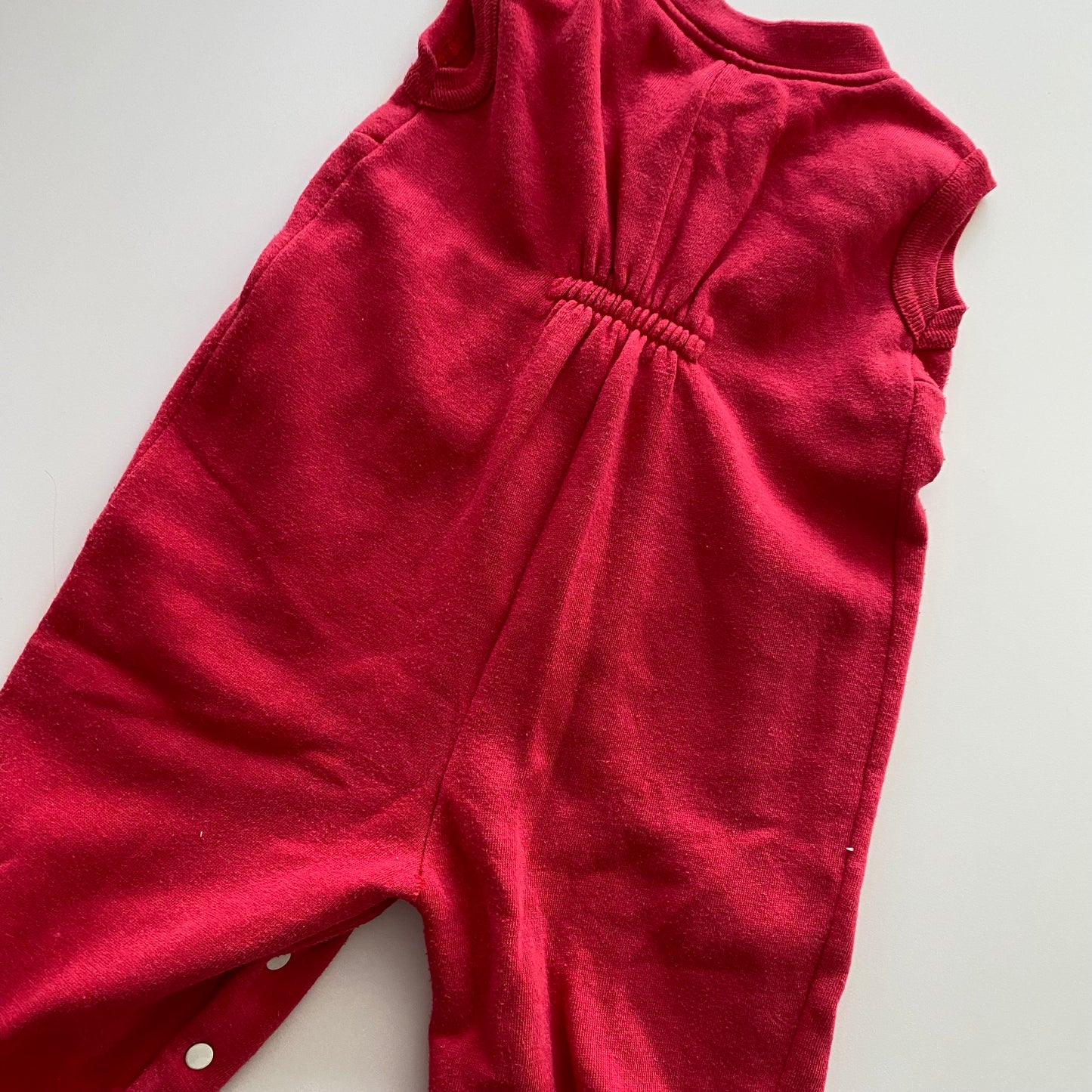 Vintage Colour Basics Footed Romper - Size 1