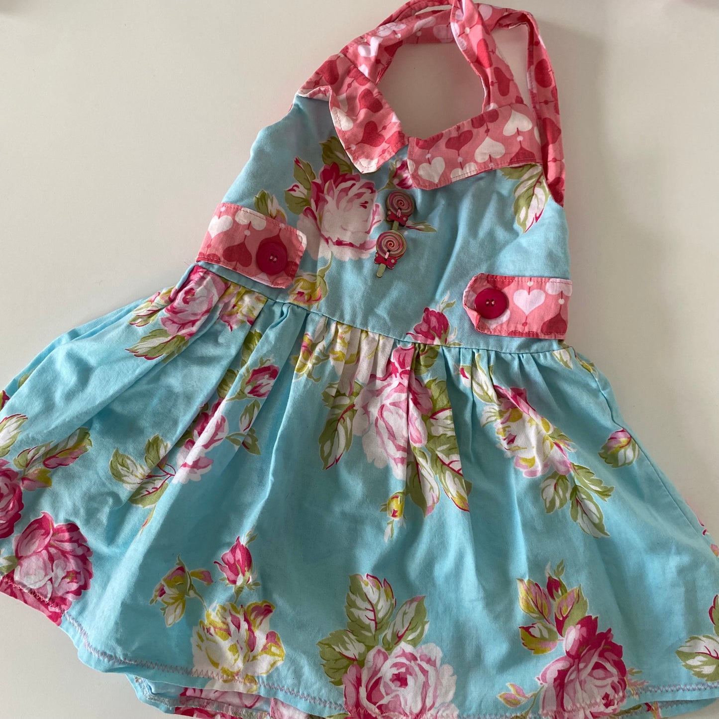 Handmade Floral Dress - Size 1