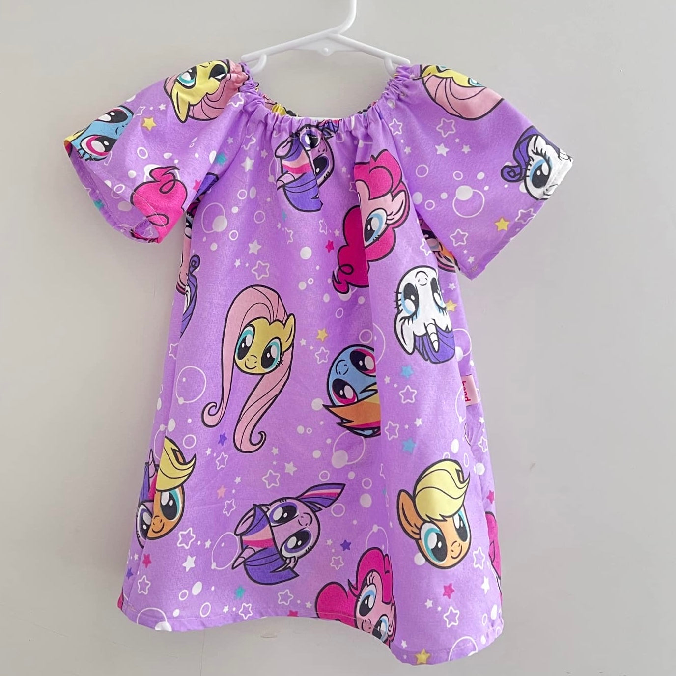 Lulabeige Handmade My Little Pony Dress - Size 3