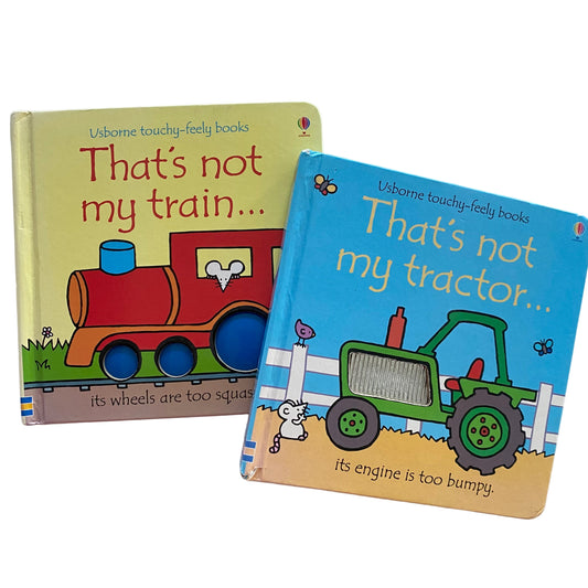 That’s Not My Train & Tractor Books