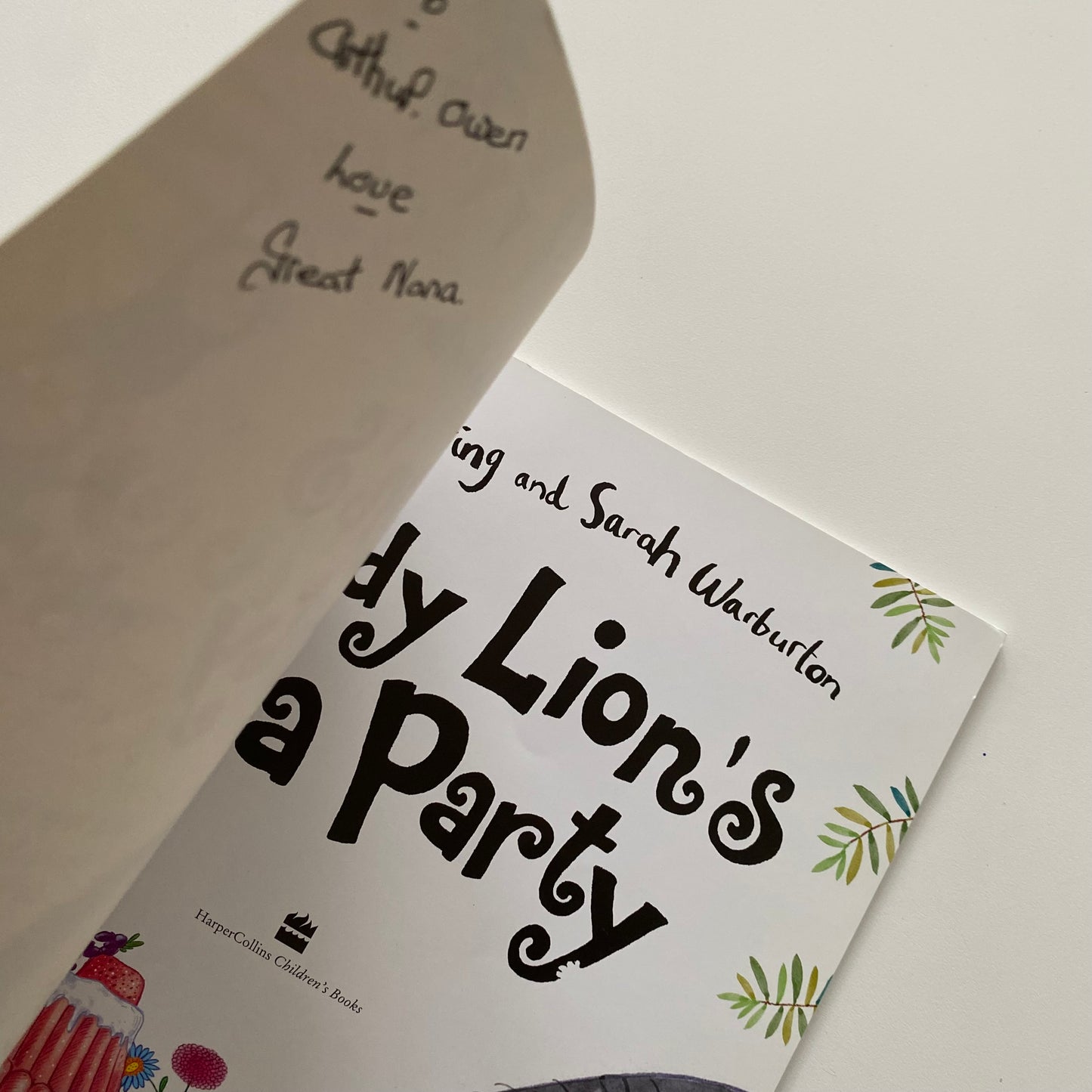 Daddy Lion’s Tea Party Book