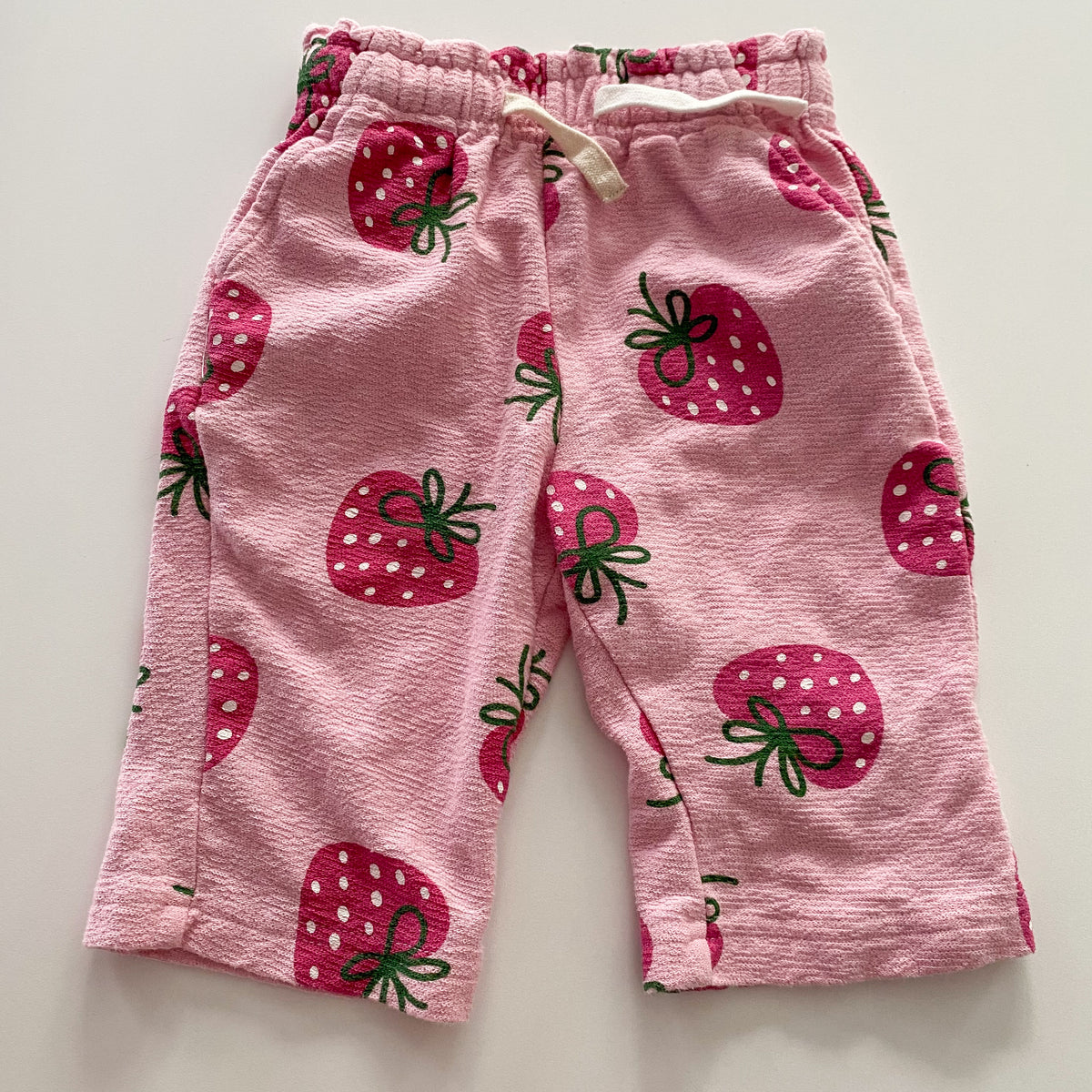 Teeny Weeny Strawberry Pants - Size 6-12M