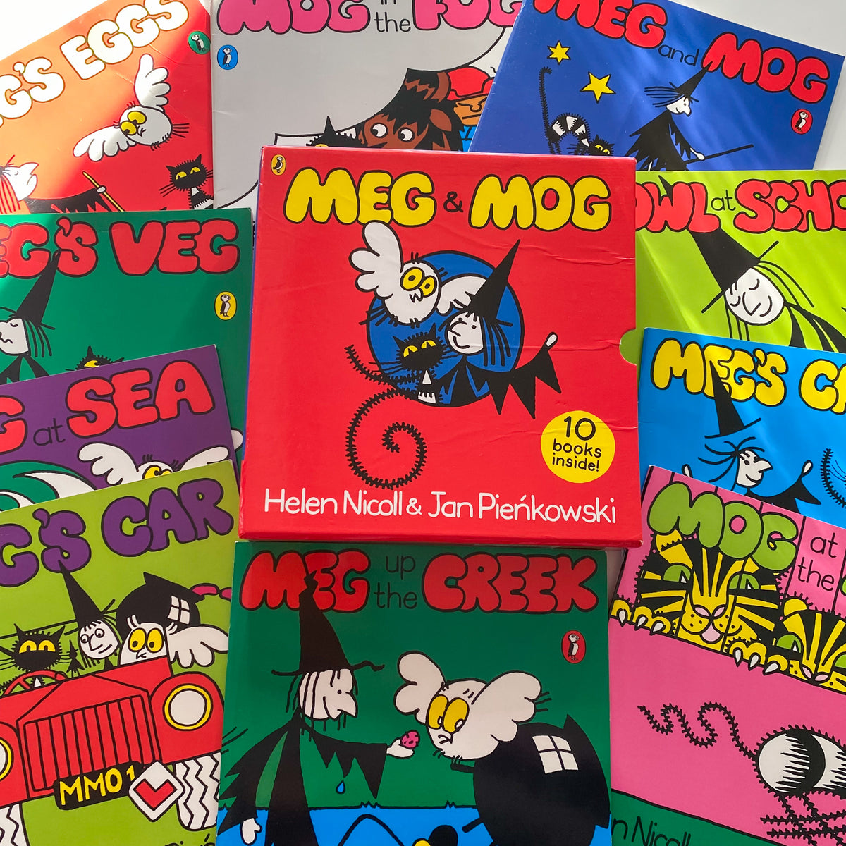 MEG & MOG Box Book Set
