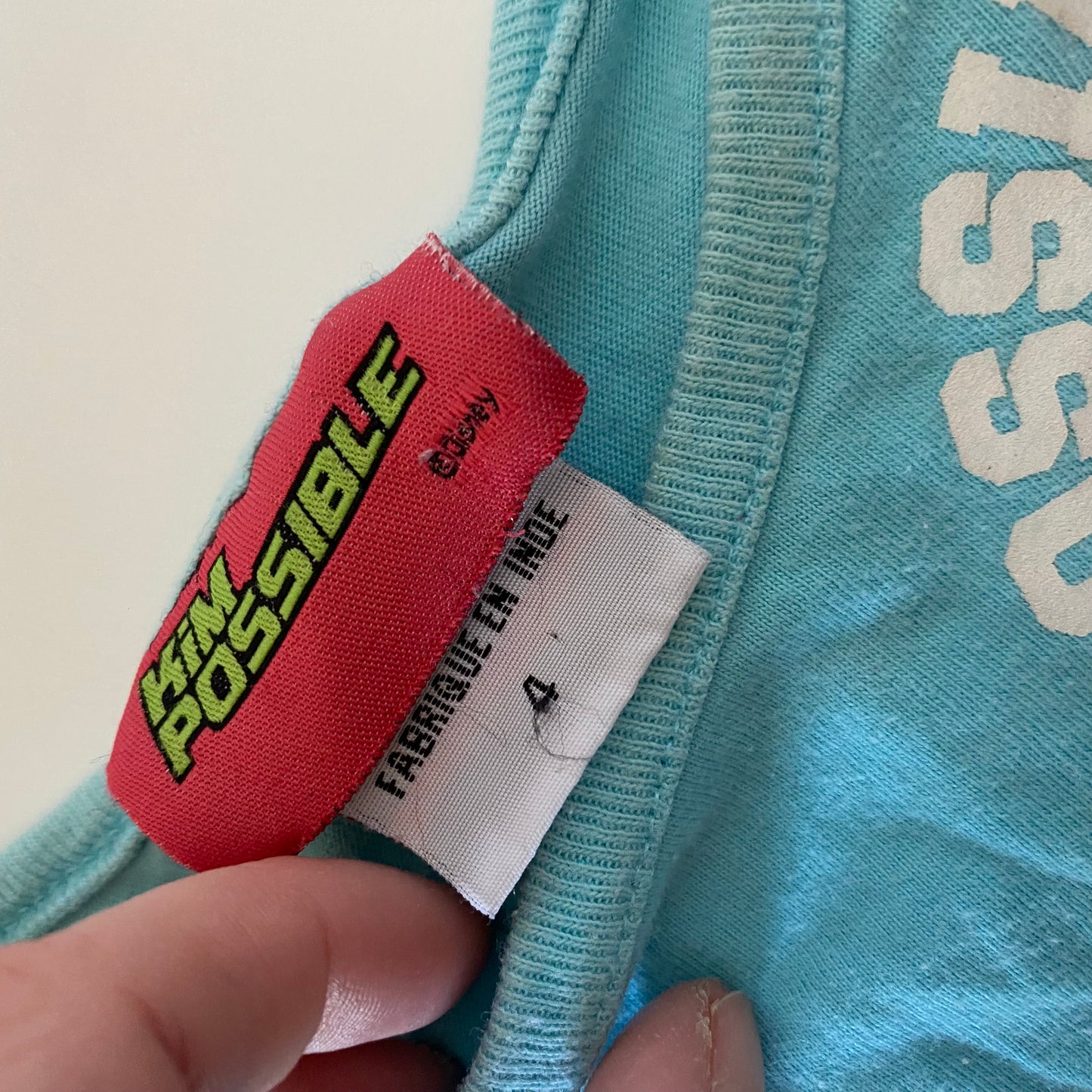 Disney Kim Possible Top - Size 4