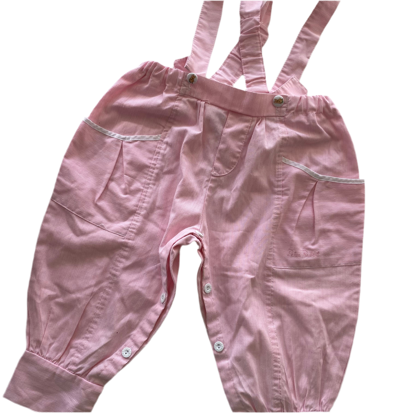 Vintage Peter Rabbit Suspender Pants - Size 1