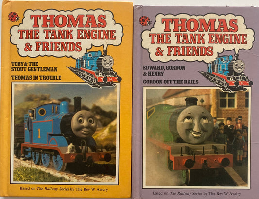 Vintage Thomas The Tank Engine Book Bundle