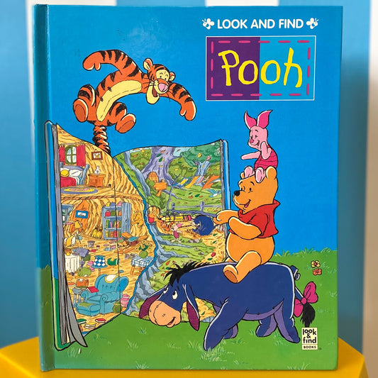 Vintage Winnie The Pooh Look & Find Book