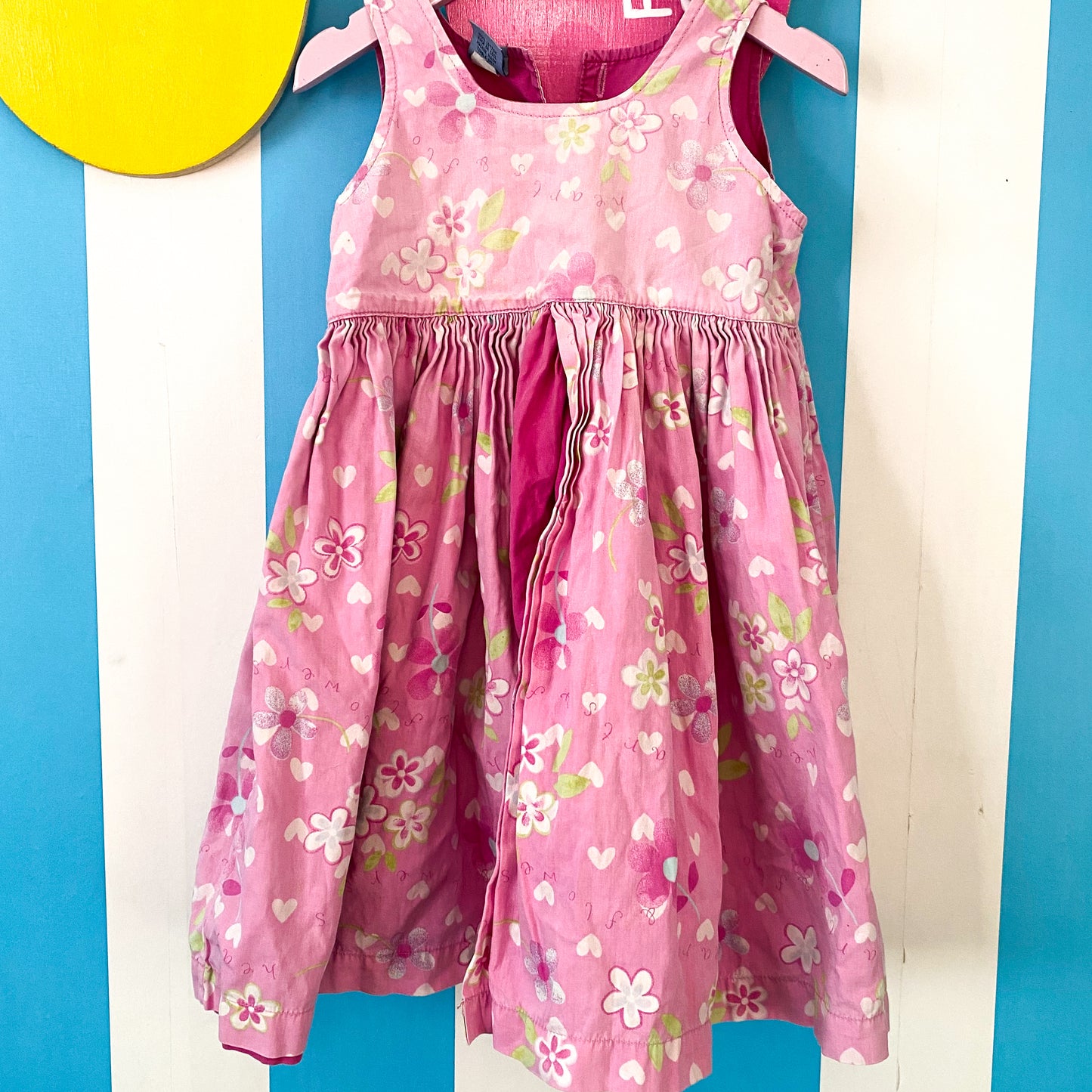 Vintage Pumpkin Patch Dress - Size 2 (FLAW)
