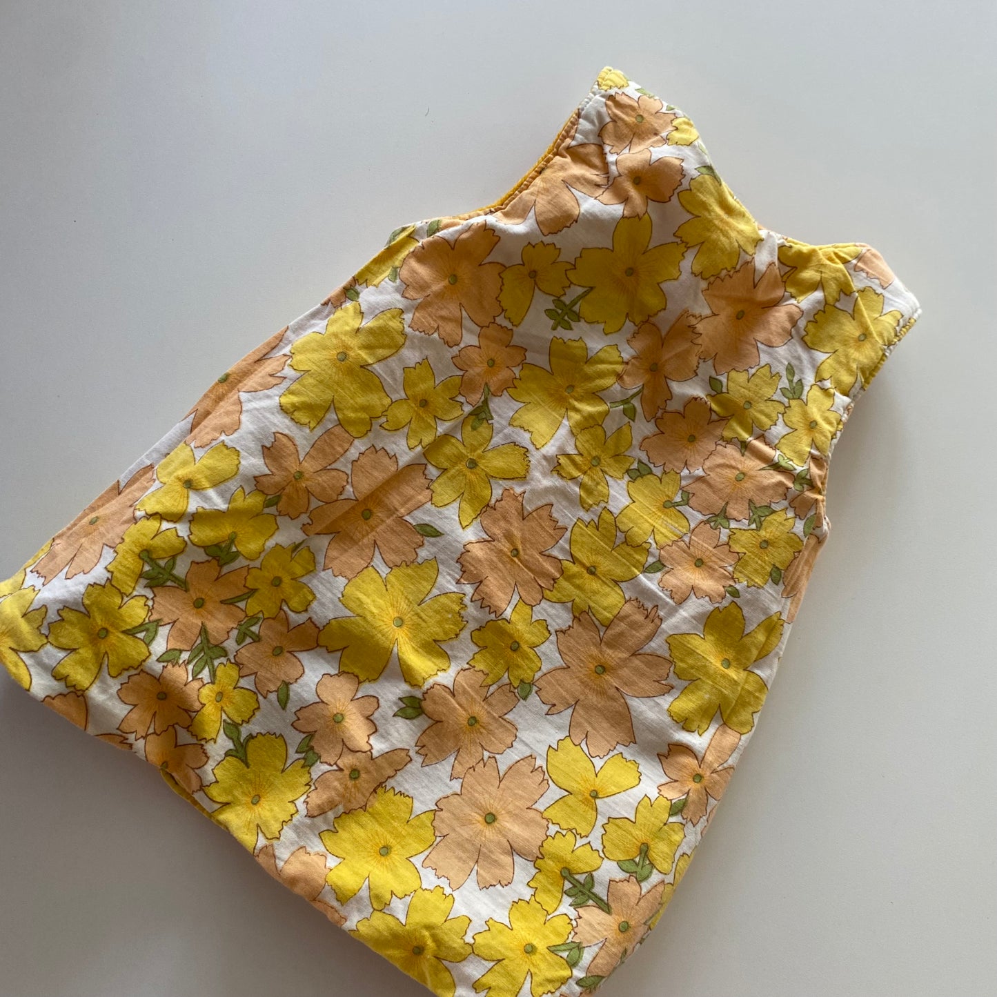 Handmade Wool/Floral Reversible Dress - Size 1