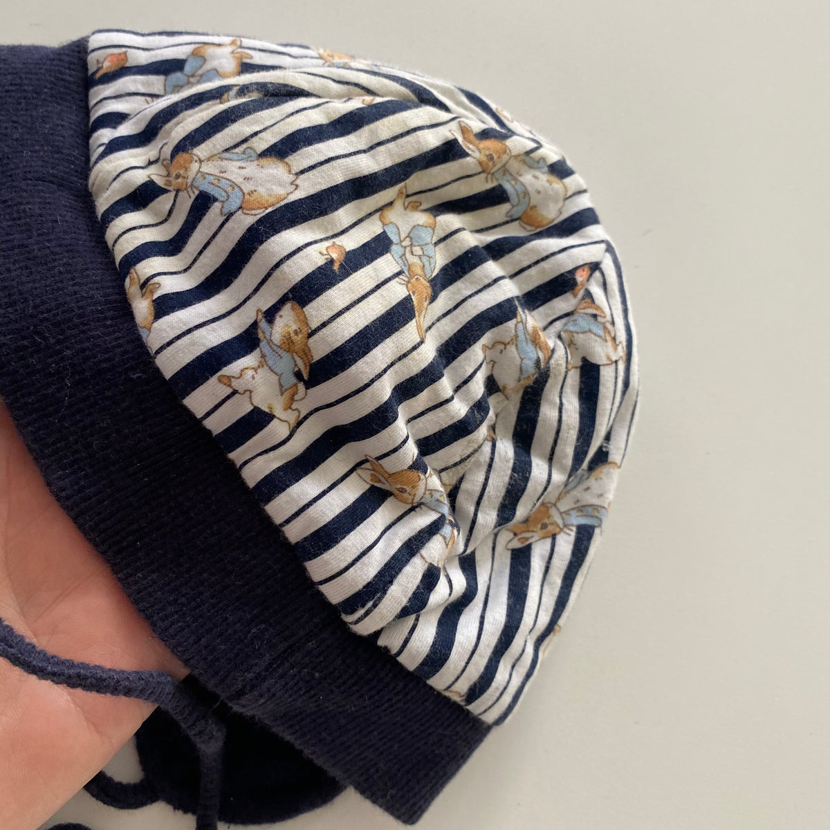 Vintage Beatrix Potter Peter Rabbit Hat - Size Baby