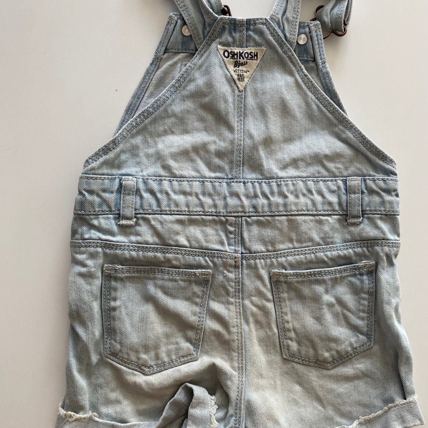 Oshkosh Denim Shortalls - Size 2
