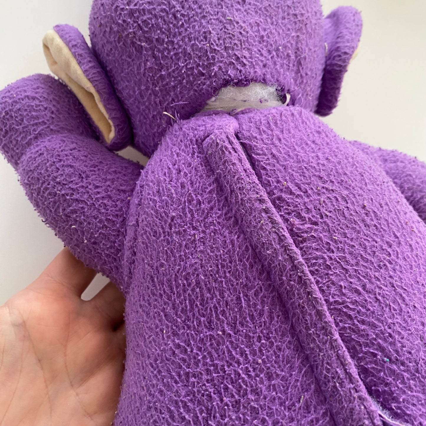 Vintage Teletubbies Tinky Winky Interactive Plush (FLAW)