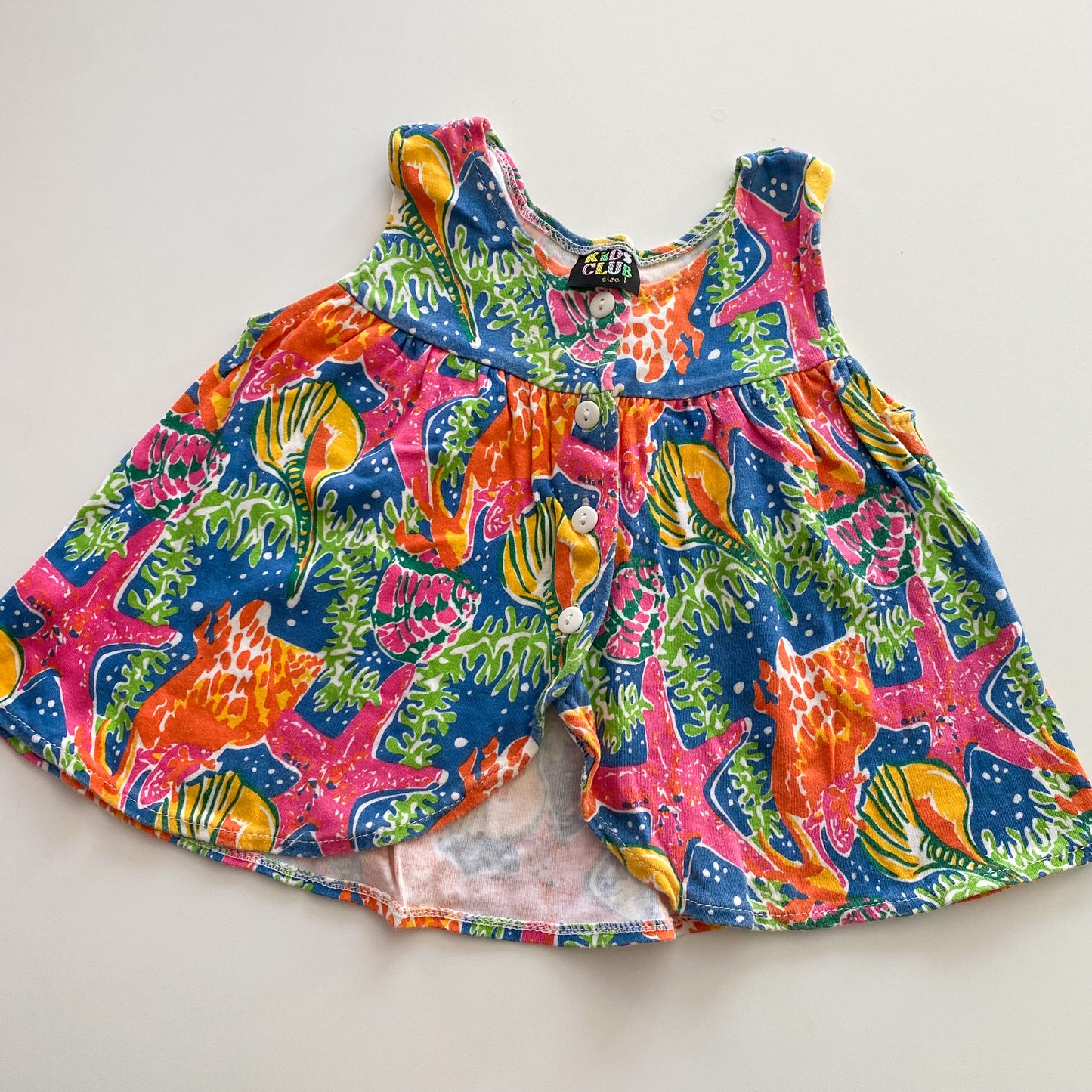 Vintage Kids Club Top - Size 1