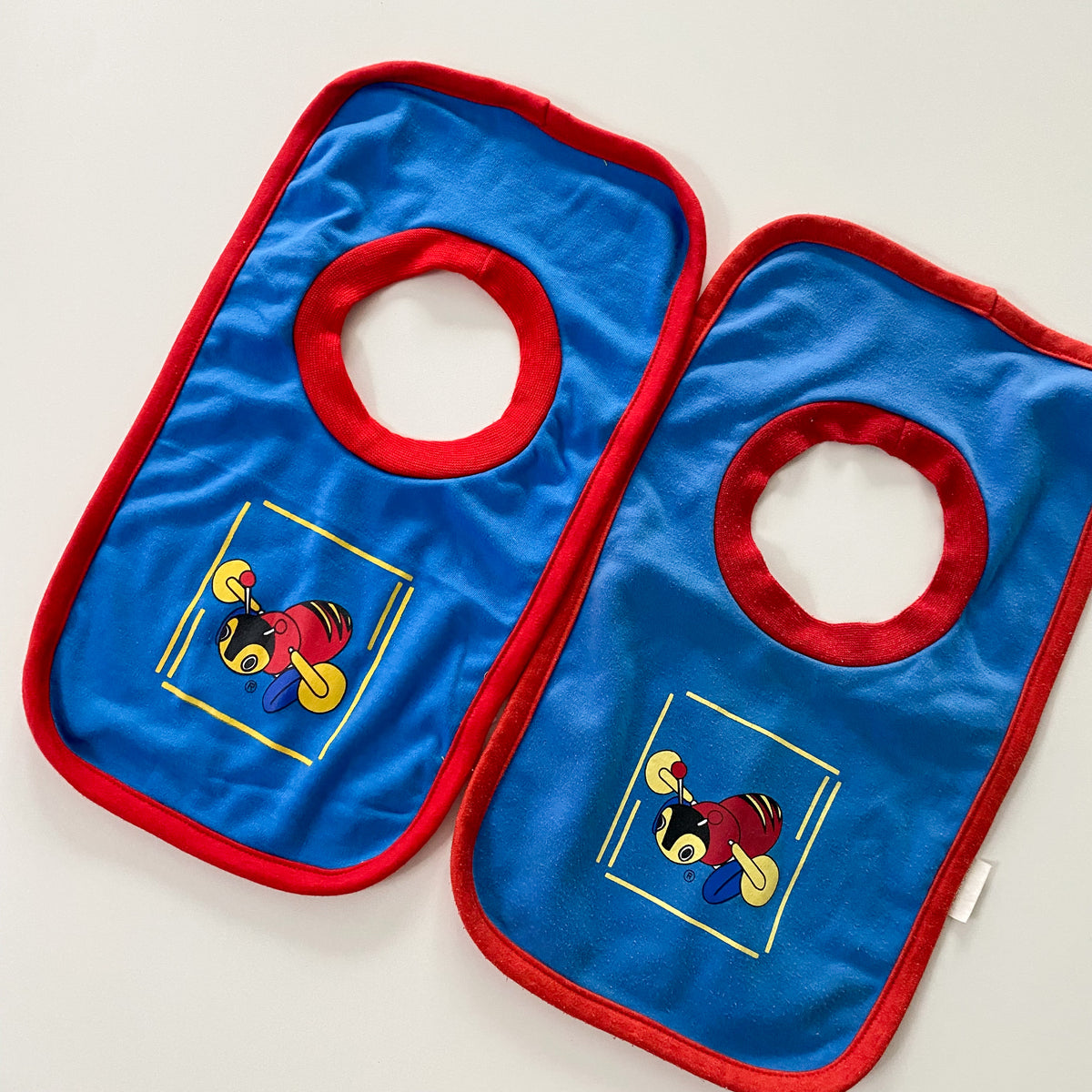 Vintage Buzzy Bee Bibs - One Size