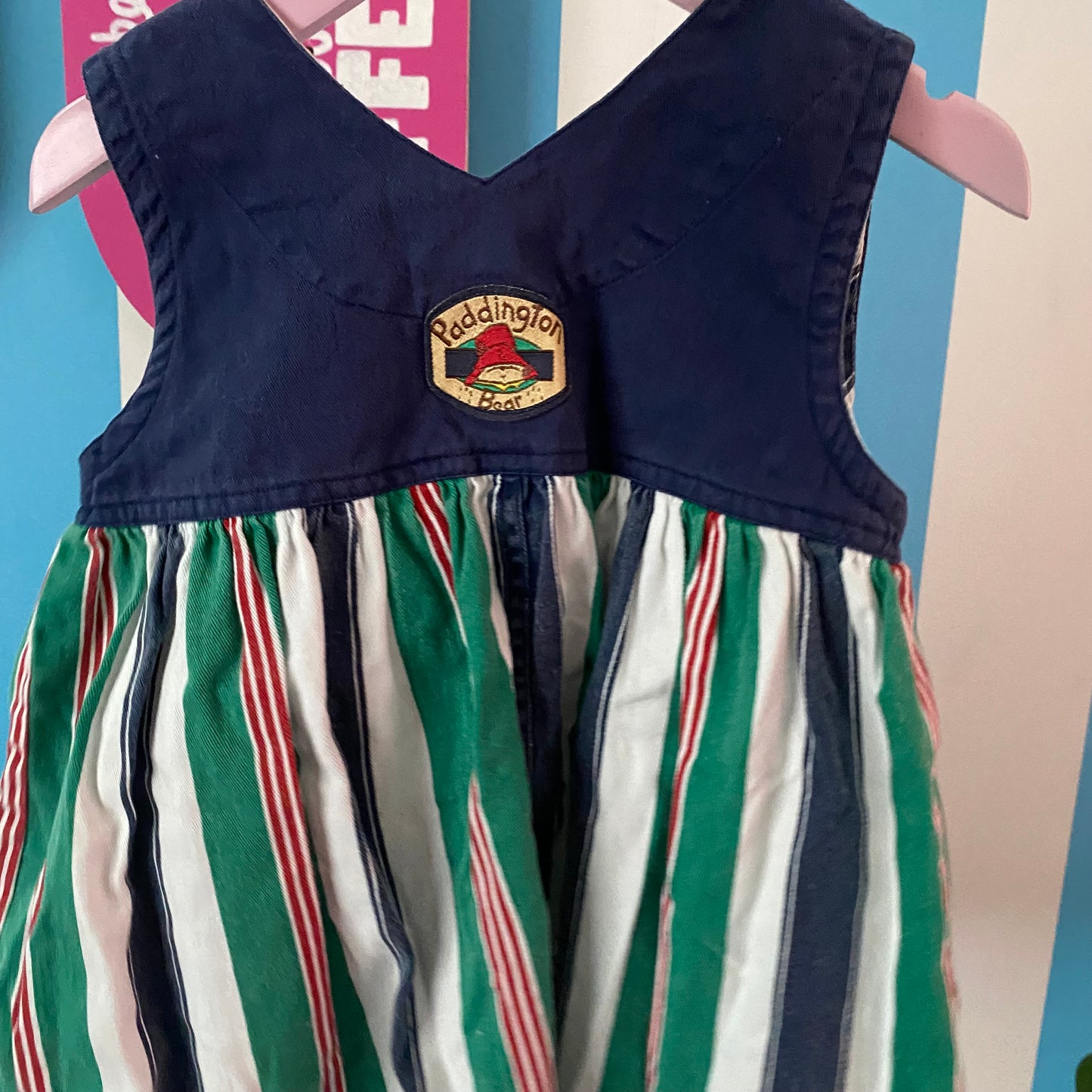 Vintage Paddington Bear Dress - Size 18M