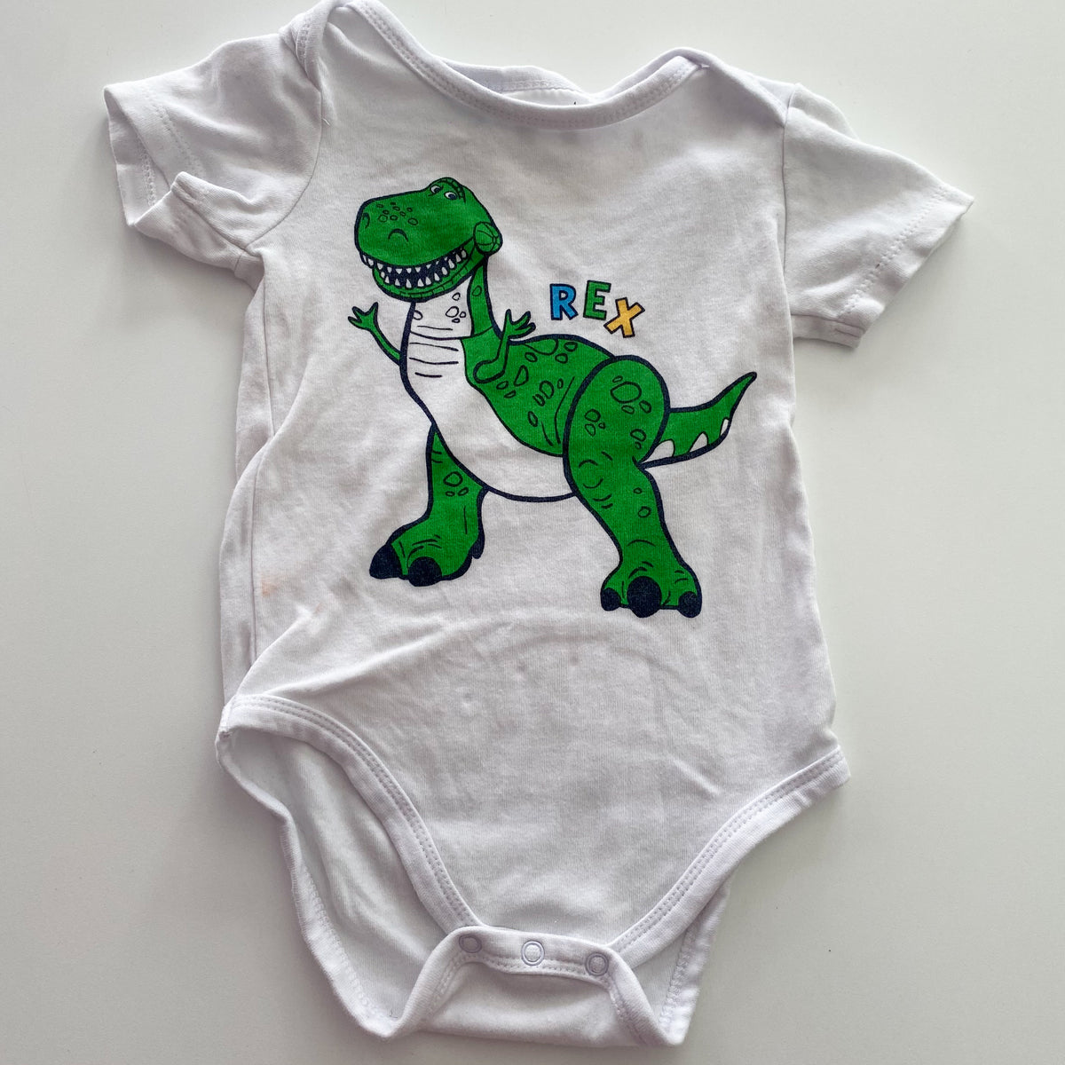 Disney Pixar Toy Story Rex Bodysuit - Size 1
