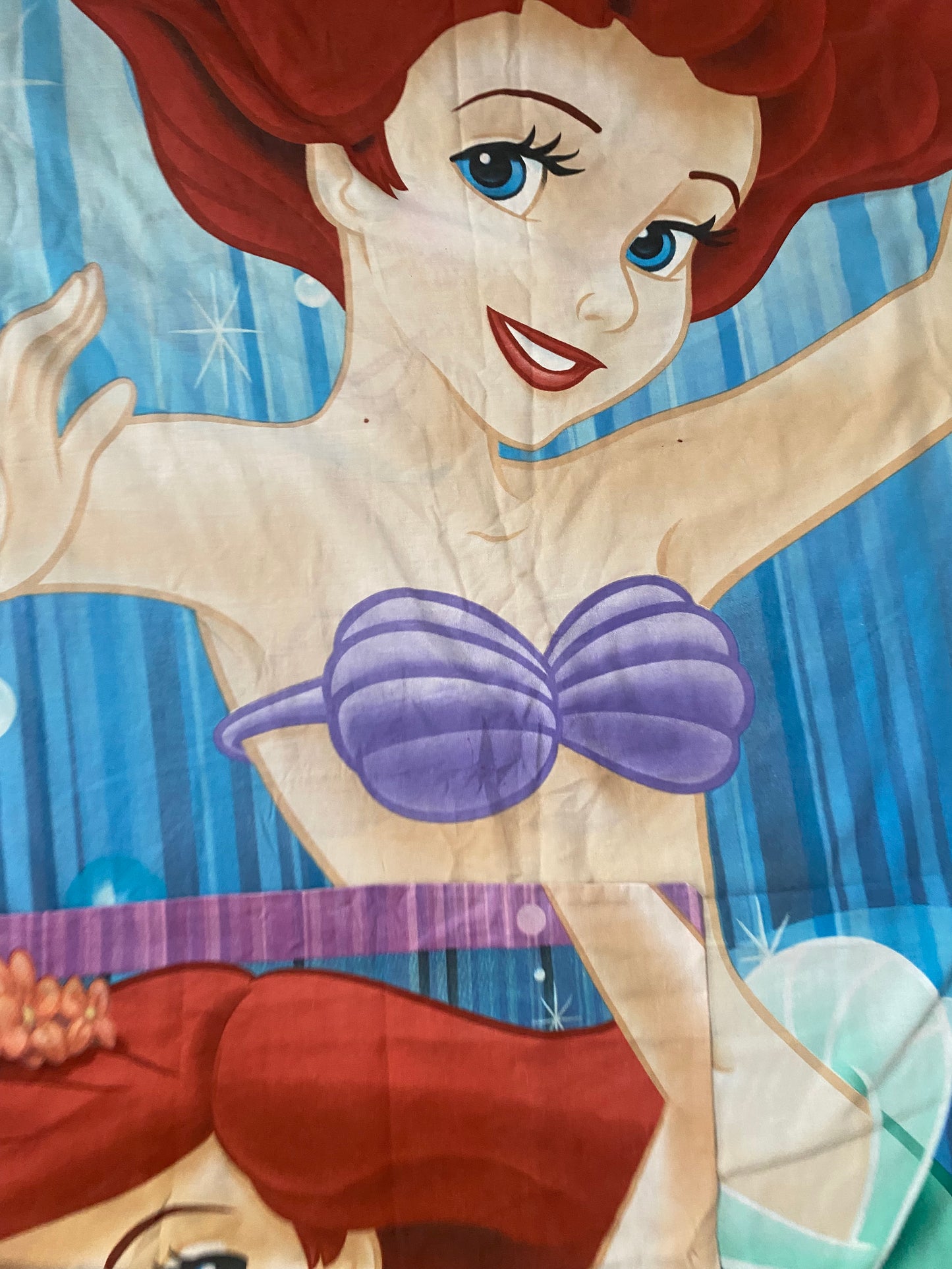 Disney Princess Little Mermaid Ariel Single Duvet Cover & Pillowcase