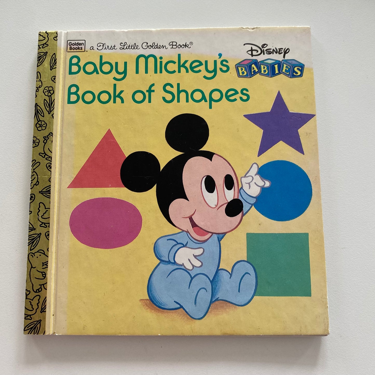 Book - Little Golden Mickey’s Book Of Shapes