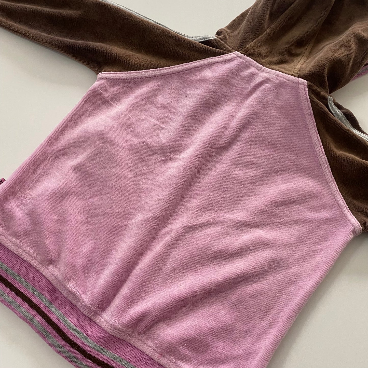 Vintage Pumpkin Patch Velour Hoodie - Size 4